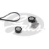 (7884-21682) Комплект ременів MICRO V KIT Gates K036PK1903 (фото 1)