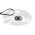 (7884-22051) Комплект ременів MICRO V KIT Gates K066PK1053 (фото 1)