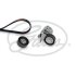(7884-23002) Комплект ременів MICRO V KIT Gates K296PK1660 (фото 1)