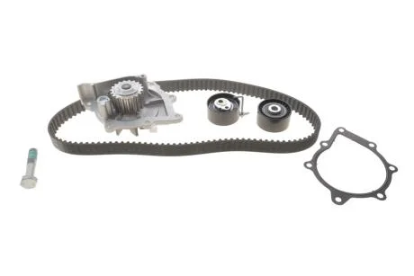 Роликовий модуль натягувача ременя (ролик, ремінь, помпа) Gates KP25672XS