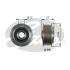 (7789-10160) Шків генератора OVERRUNNING PULLEY Gates OAP7160 (фото 1)