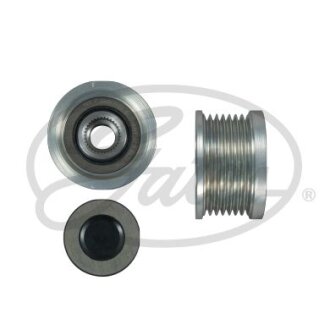 (7789-10264) Шків генератора OVERRUNNING ALT.PULLEY Gates OAP7264