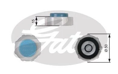 (7410-30063) Кришка розширювального бачка системи охолодження Gates RC221