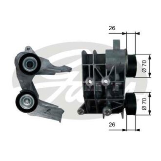 (7803-21207) Обвідний ролик DRIVEALIGN MV IDLER Gates T36107