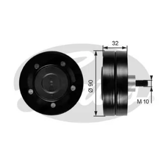 (7803-25287) Обвідний ролик EXTRA SERVICE MV IDLER Gates T36187