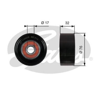 (7803-21353) Обвідний ролик DRIVEALIGN MV IDLER Gates T36253