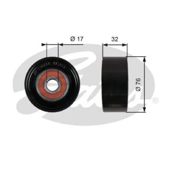 (7803-21353) Обвідний ролик DRIVEALIGN MV IDLER Gates T36253