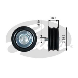 (7803-21361) Обвідний ролик DRIVEALIGN MV IDLER Gates T36261
