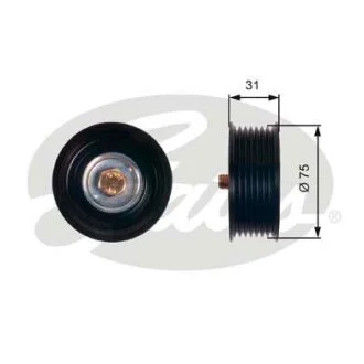 Ролик ремня приводного INFINITI G37/FX35-50/NISSAN 350Z/370Z 08- Gates T36305