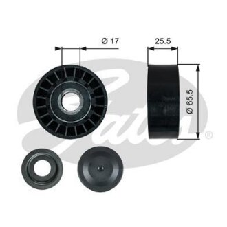 (7803-21476) Обвідний ролик DRIVEALIGN MV IDLER Gates T36376