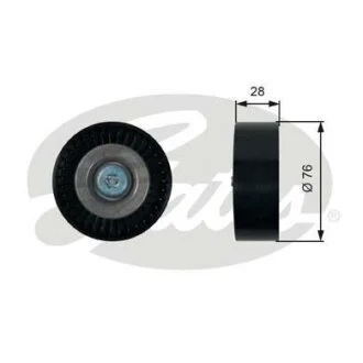 (7803-21523) Обвідний ролик DRIVEALIGN MV IDLER Gates T36423
