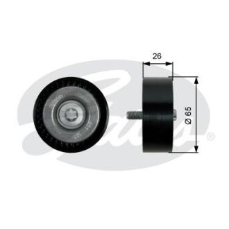 (7803-21537) Обвідний ролик DRIVEALIGN MV IDLER Gates T36437