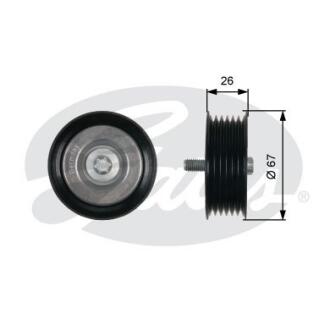 (7803-21538) Обвідний ролик DRIVEALIGN MV IDLER Gates T36438