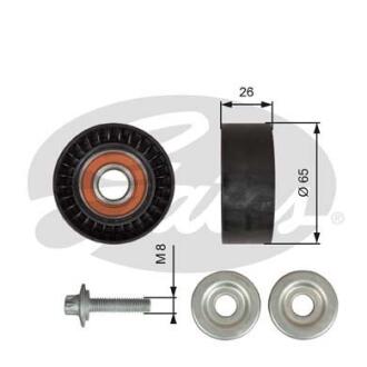 (7803-21618) Обвідний ролик DRIVEALIGN MV IDLER Gates T36618