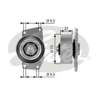 (7808-21132) Механізм натягу ременя DRIVEALIGN MV TENS Gates T38232