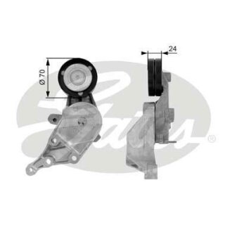 (7808-21287) Механізм натягу ременя DRIVEALIGN MV TENS Gates T38387