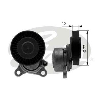 (7808-21341) Механізм натягу ременя DRIVEALIGN MV TENS Gates T38441