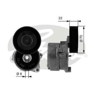 (7808-21342) Механізм натягу ременя DRIVEALIGN MV TENS Gates T38442