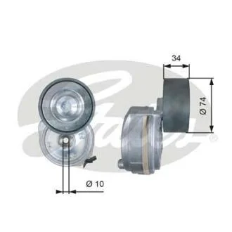 Натягувач клинового ременя Gates T38638