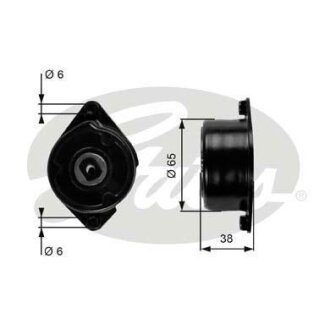 (7808-21489) Механізм натягу ременя DRIVEALIGN MV TENS Gates T39089