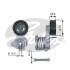 Ролик ремня приводного BMW 1(E87)/3(E90)/5(E60)/X1(E84)/X3(E84)/X5(E70) 05- 2.5-3.0 Gates T39112 (фото 1)
