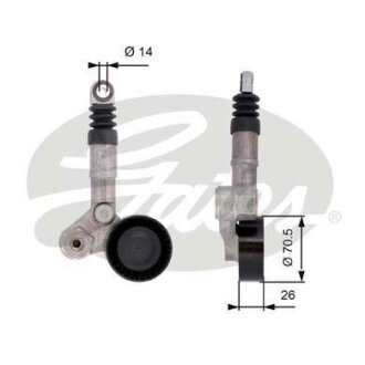(7808-21513) Механізм натягу ременя DRIVEALIGN MV TENS Gates T39113 (фото 1)