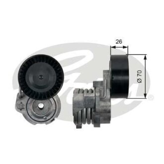 (7808-21548) Механізм натягу ременя DRIVEALIGN MV TENS Gates T39148