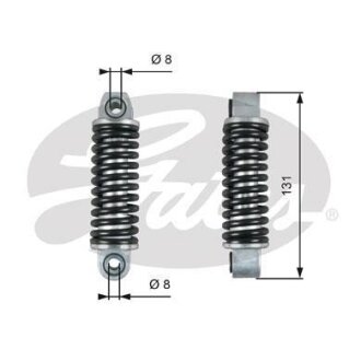 (7808-21551) Механізм натягу ременя DRIVEALIGN MV TENS Gates T39151