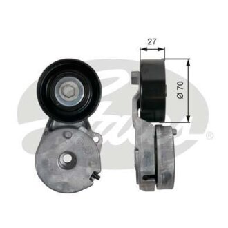 (7808-21562) Механізм натягу ременя DRIVEALIGN MV TENS Gates T39162 (фото 1)