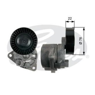 (7808-21617) Механізм натягу ременя DRIVEALIGN MV TENS Gates T39217