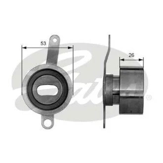 (7786-21024) Натяжний ролик ременя ГРМ POWERGRIP TENSIONER Gates T41023