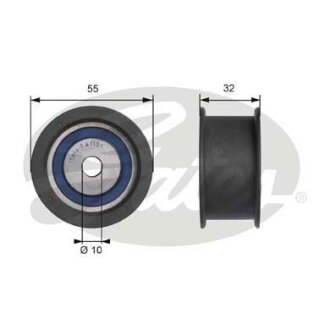 (7786-11143) Обвідний ролик ременя ГРМ POWERGRIP IDLER Gates T41101