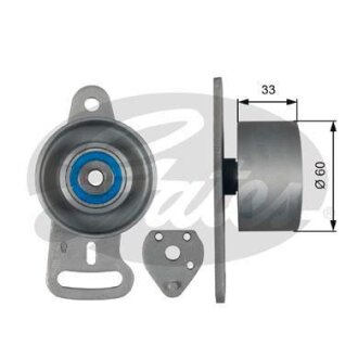 (7786-21205) Натяжний ролик ременя ГРМ POWERGRIP TENSIONER Gates T41163