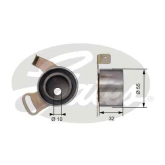 (7786-21210) Натяжний ролик ременя ГРМ POWERGRIP TENSIONER Gates T41168