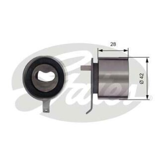 (7786-21552) Натяжний ролик ременя ГРМ POWERGRIP TENSIONER Gates T41267