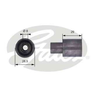 (7786-21344) Обвідний ролик ременя ГРМ POWERGRIP IDLER Gates T42051