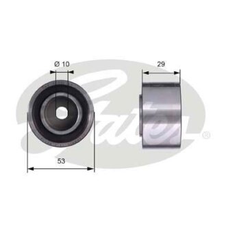 (7786-21352) Обвідний ролик ременя ГРМ POWERGRIP IDLER Gates T42059