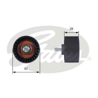 (7786-21353) Обвідний ролик ременя ГРМ POWERGRIP IDLER Gates T42060