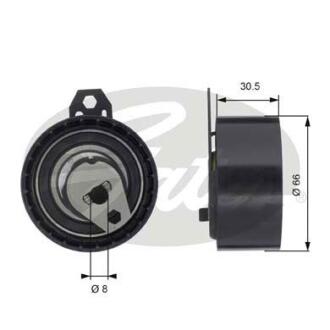 (7784-21026) Натяжний ролик ременя ГРМ POWERGRIP TENSIONER Gates T43034