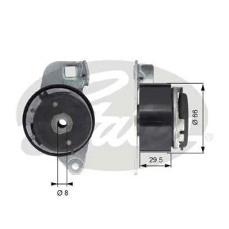 (7784-21038) Натяжний ролик ременя ГРМ POWERGRIP TENSIONER Gates T43045