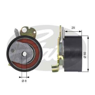 (7784-21044) Натяжний ролик ременя ГРМ POWERGRIP TENSIONER Gates T43051