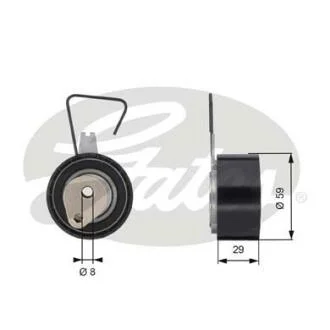 (7784-21115) Натяжний ролик ременя ГРМ POWERGRIP TENSIONER Gates T43141