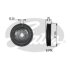 TVD1007 (7845-10012)  Шків колінчастого валу (демпфер) GATES DRIVEALIGN DAMPER TVD1007