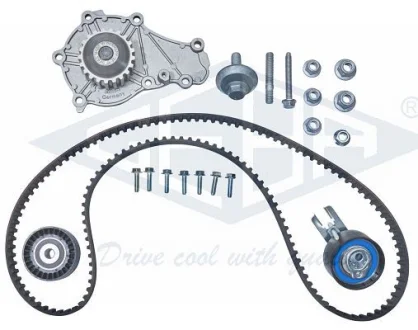 Насос водяний + зубчатий ремінь GEBA K30030AS