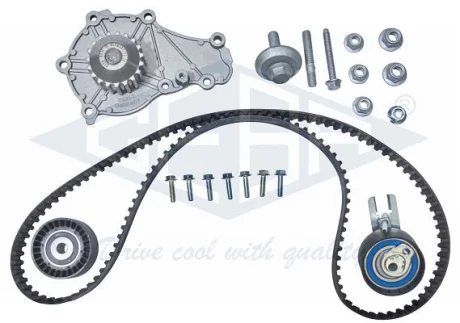 Насос водяний + зубчатий ремінь GEBA K30040BS