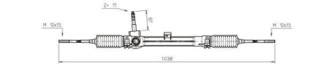 Рульовий механізм GENERAL RICAMBI FI4114