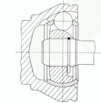 GKN Шрус CF606-007 GKN (Lobro) 300976