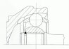 Шарнир равных угловых скоростей (ШРУС) GKN (Lobro) 301955 (фото 2)