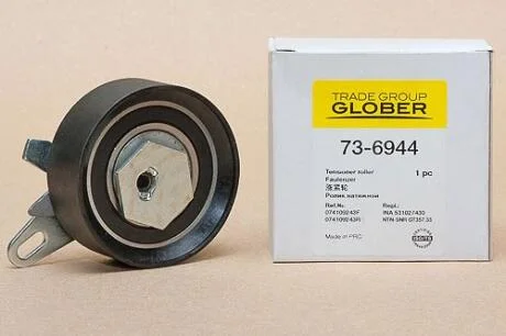Ролик-натяжитель ремня ГРМ (8x73x27) Audi A6 VW LT 28-35 T4 2.4/2.5 D/TDI 90-06 GLOBER 73-6944