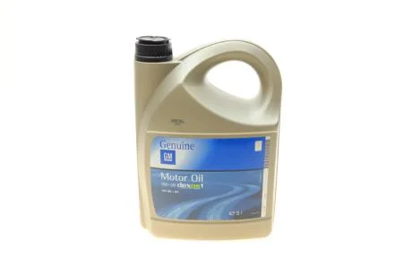 Олива моторна Dexosl Gen.3 SAE 5W30 (5 Liter) GM 95599877